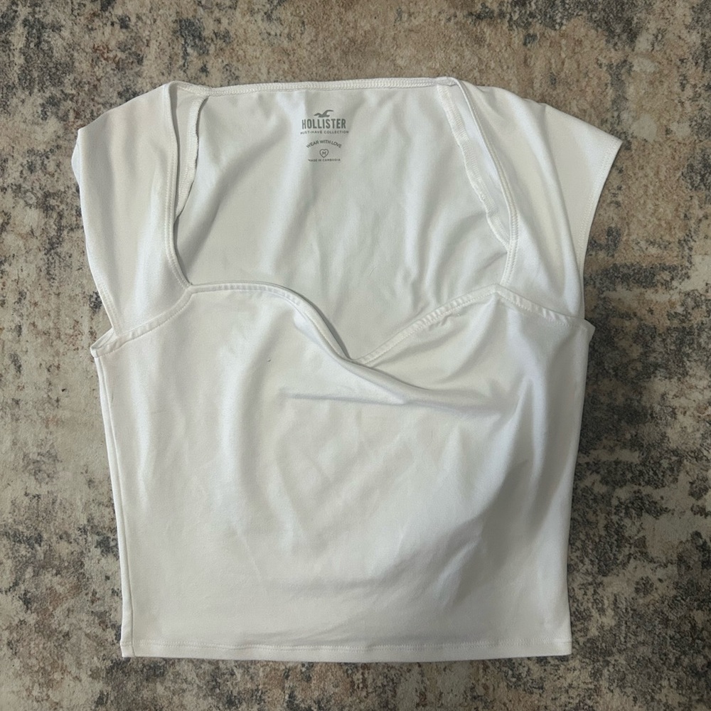 Hollister Women's White Must Have Top